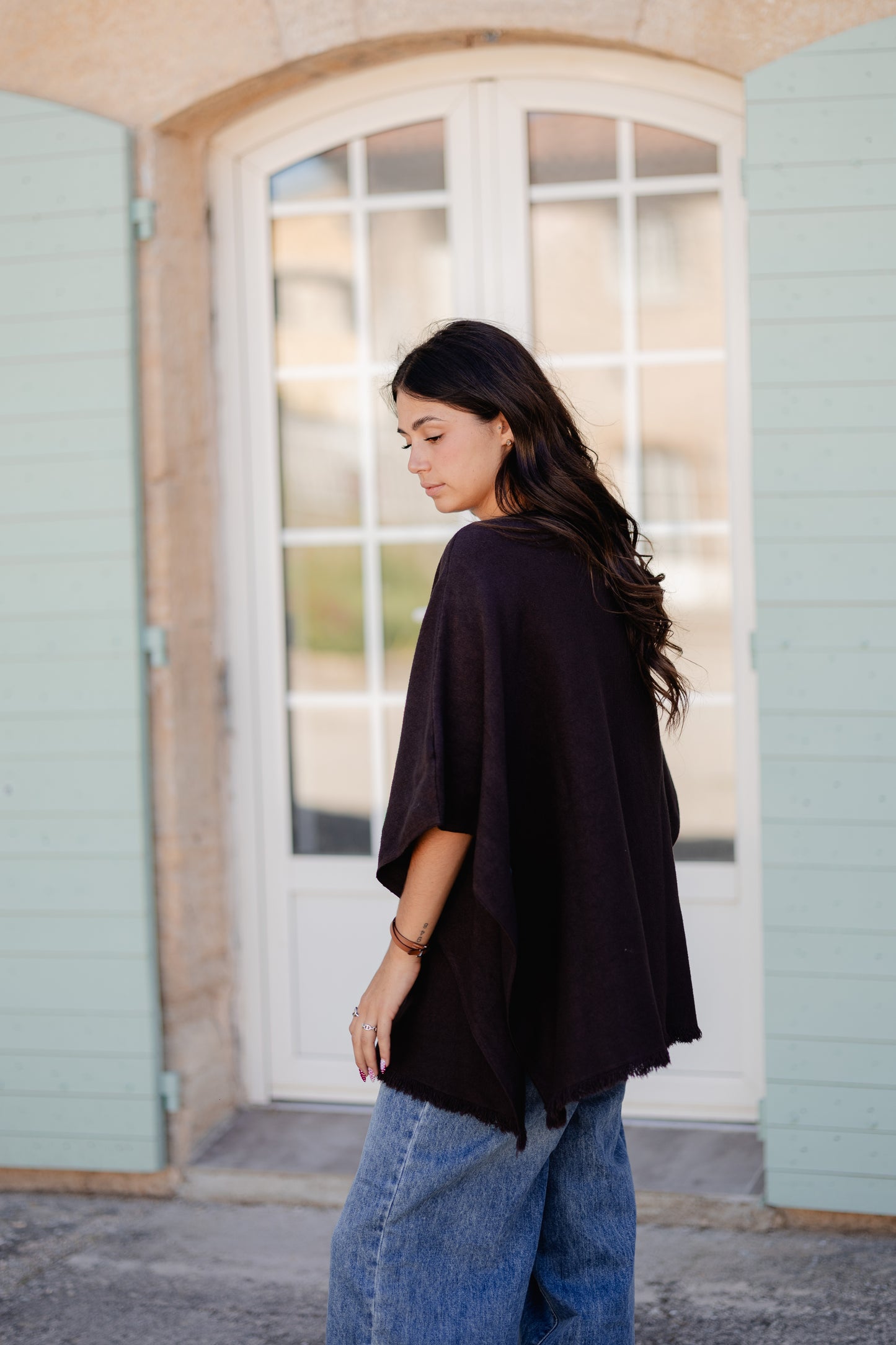 Poncho Chocolat