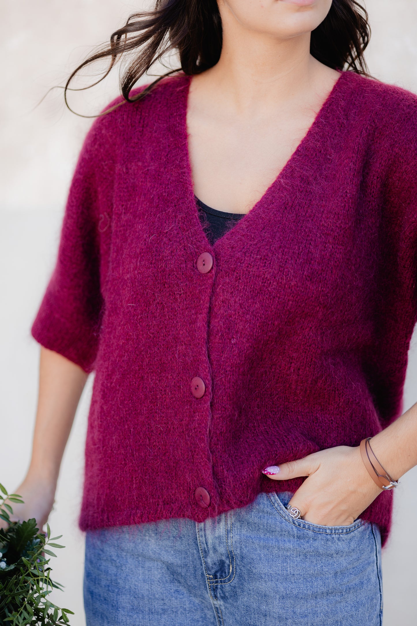 Gilet Burgundy