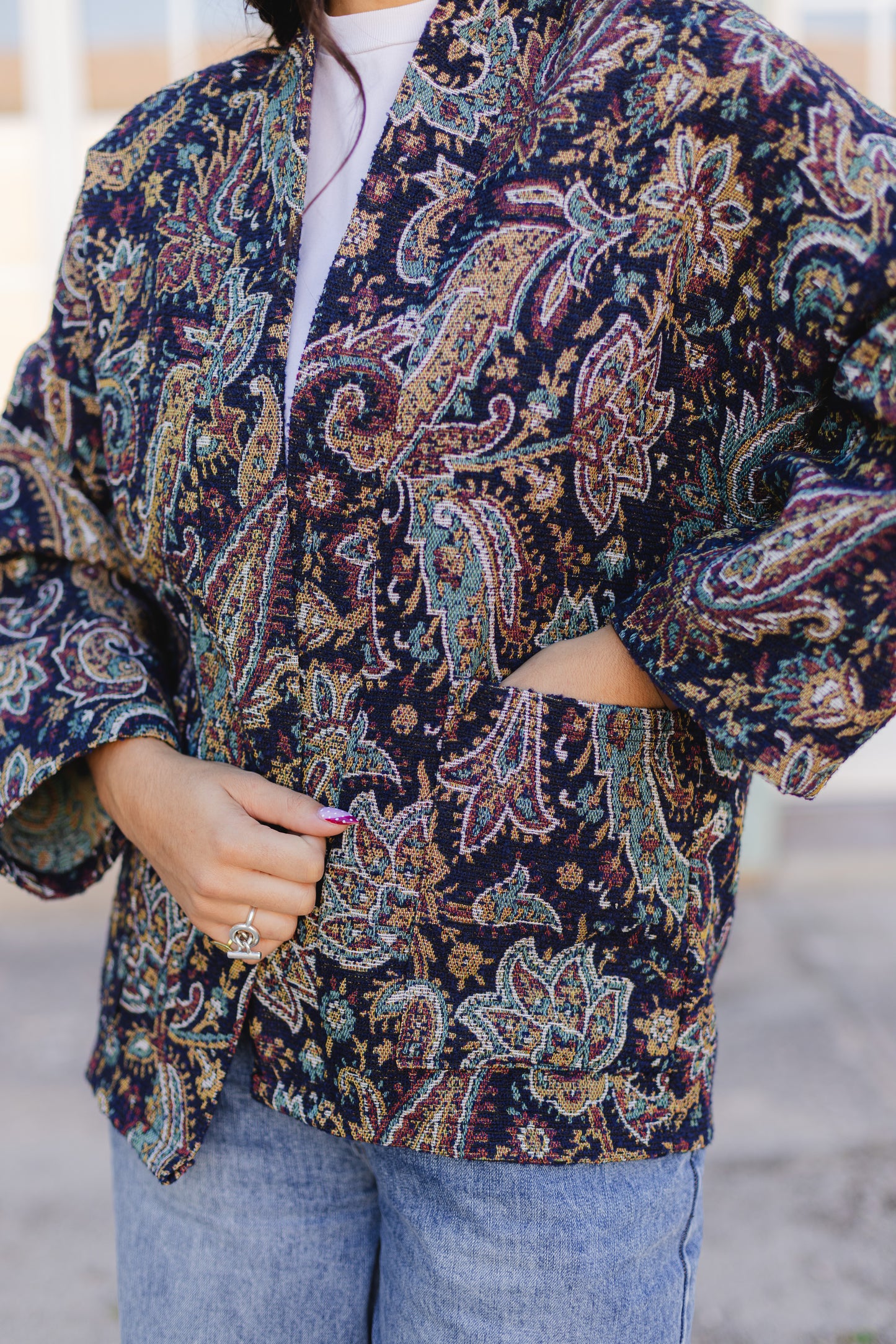 Veste Mina Marine