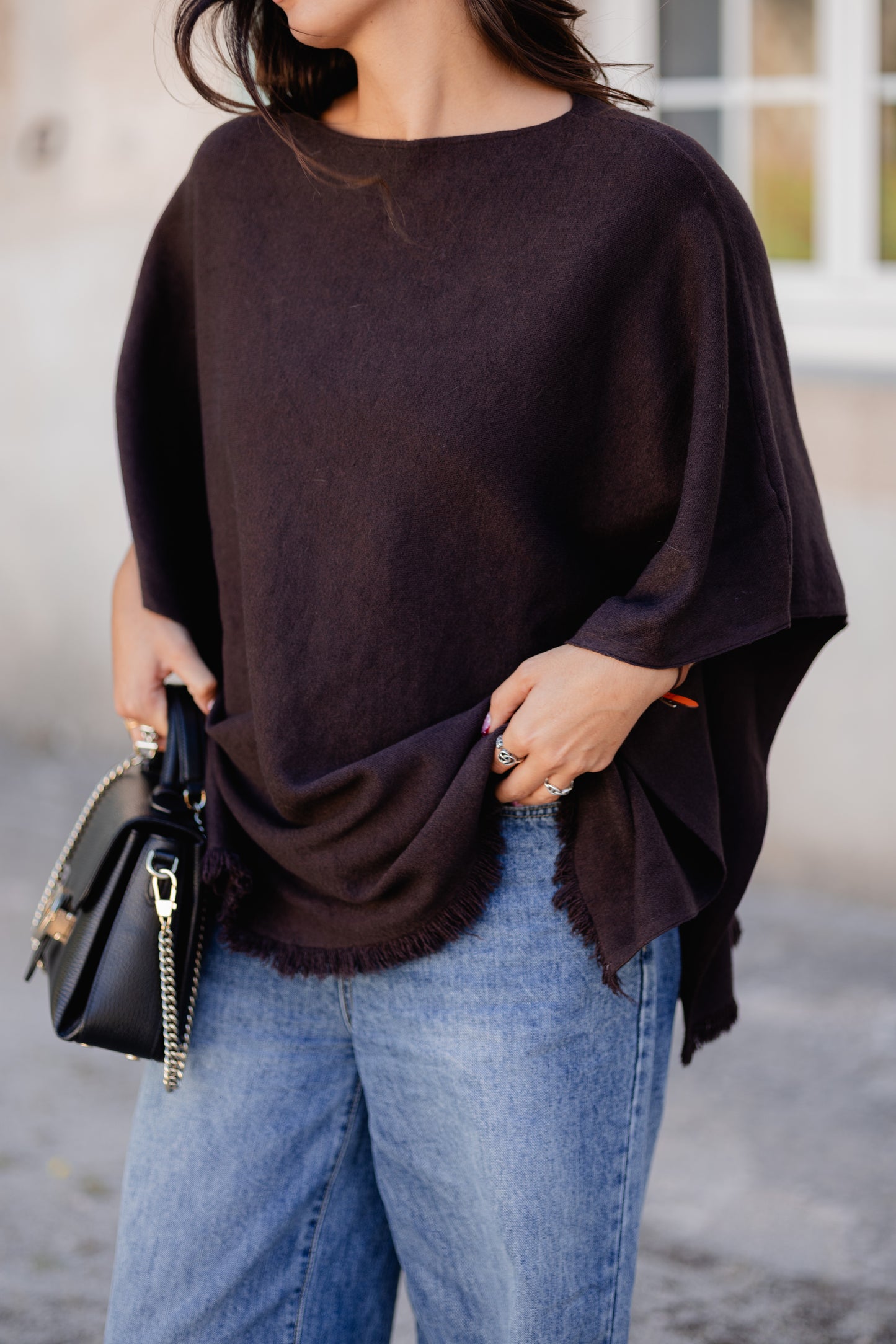 Poncho Chocolat