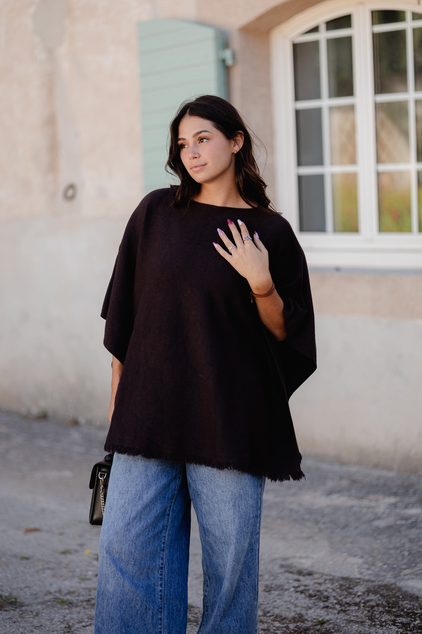 Poncho Chocolat