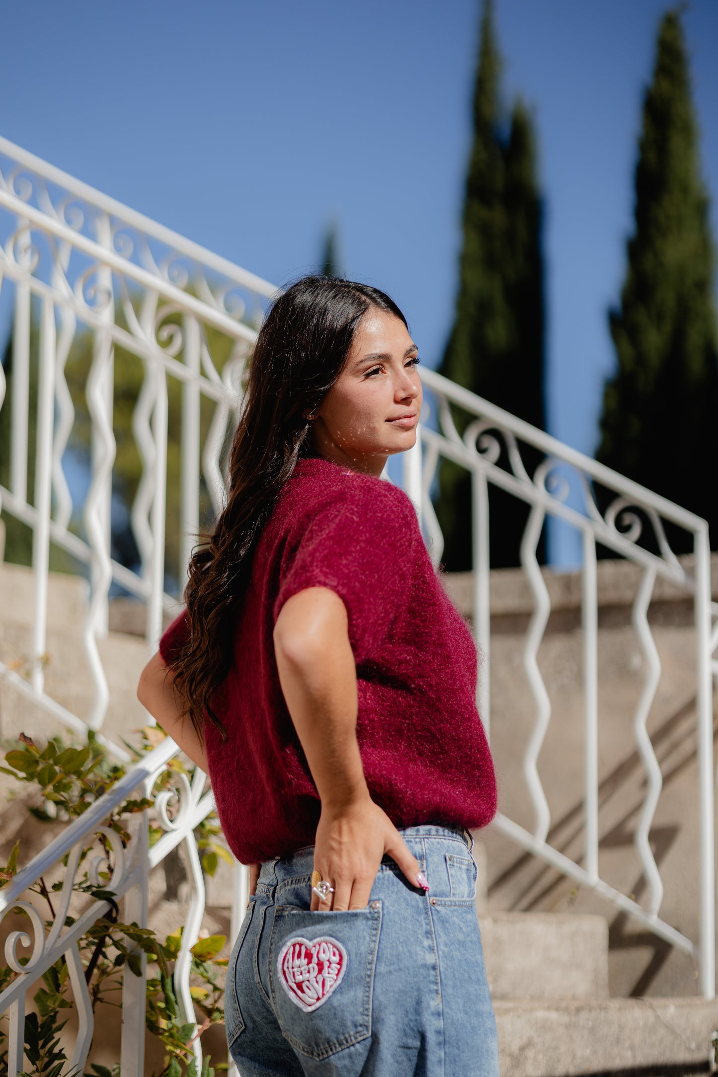 Pull Blair Bordeaux