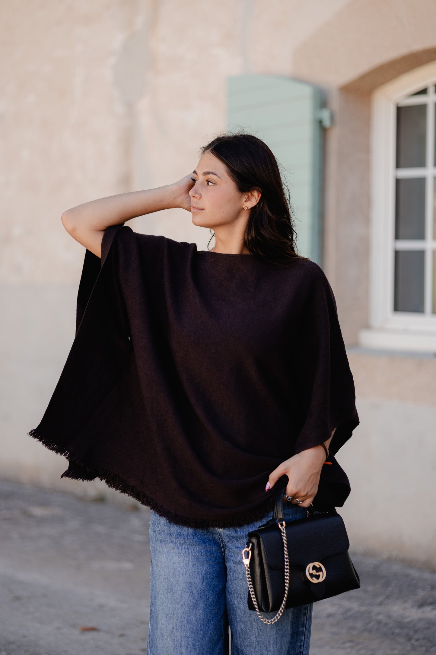 Poncho Chocolat
