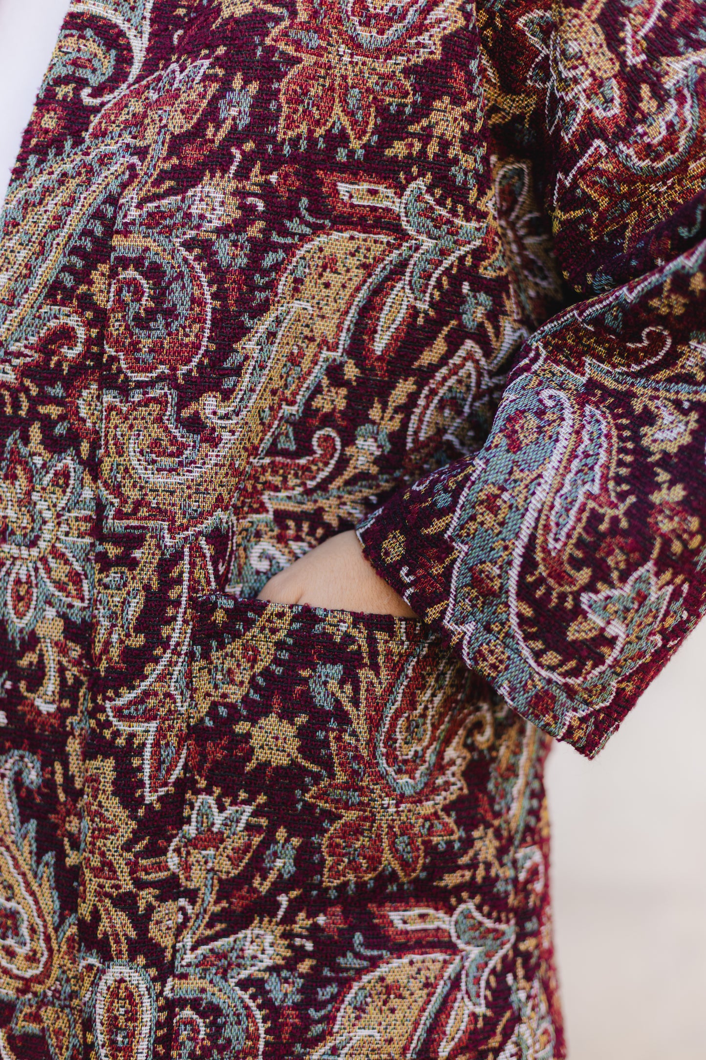 Veste Mina Bordeaux