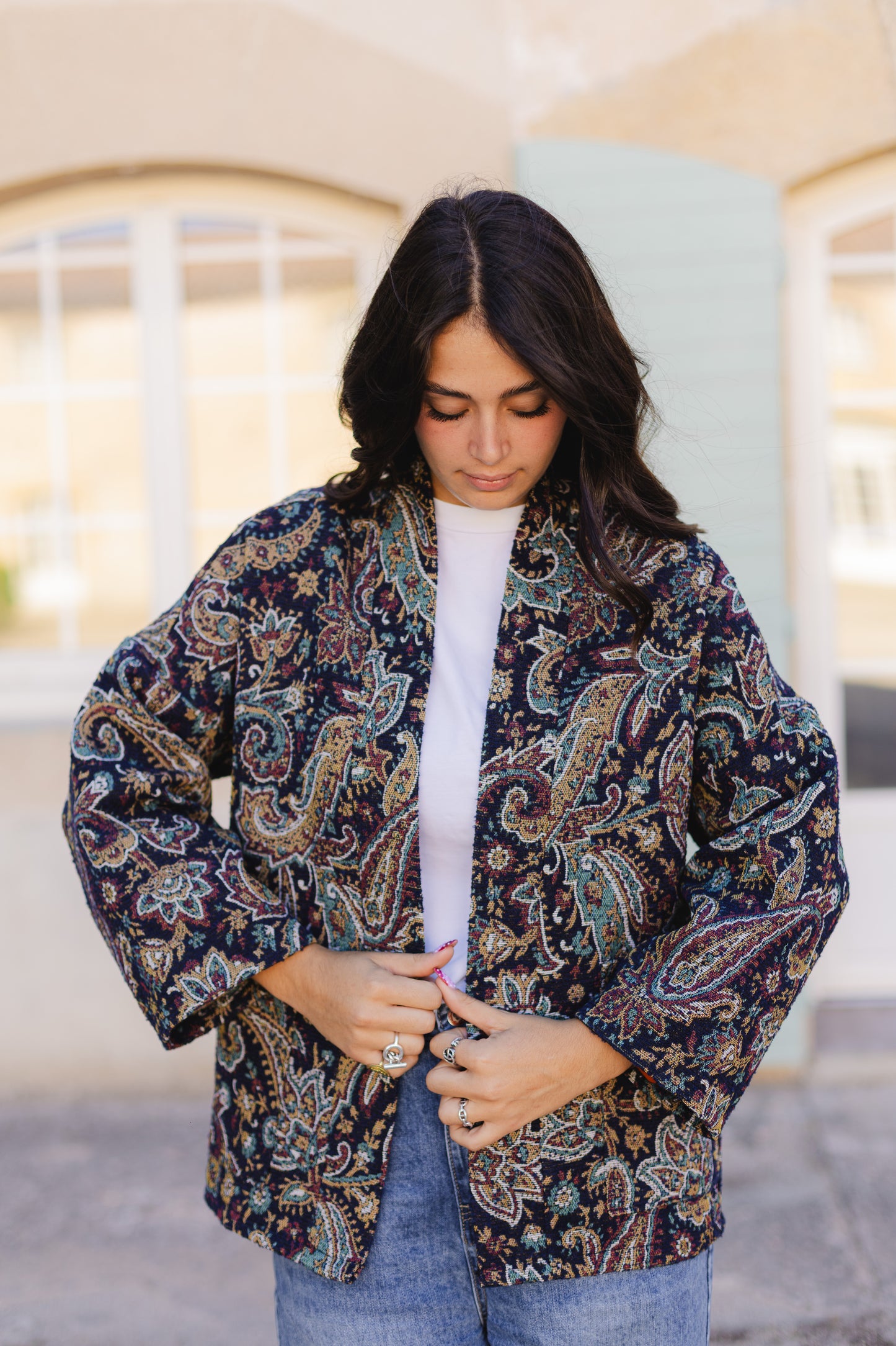 Veste Mina Marine