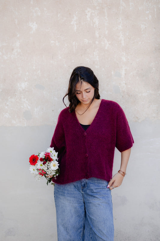 Gilet Burgundy