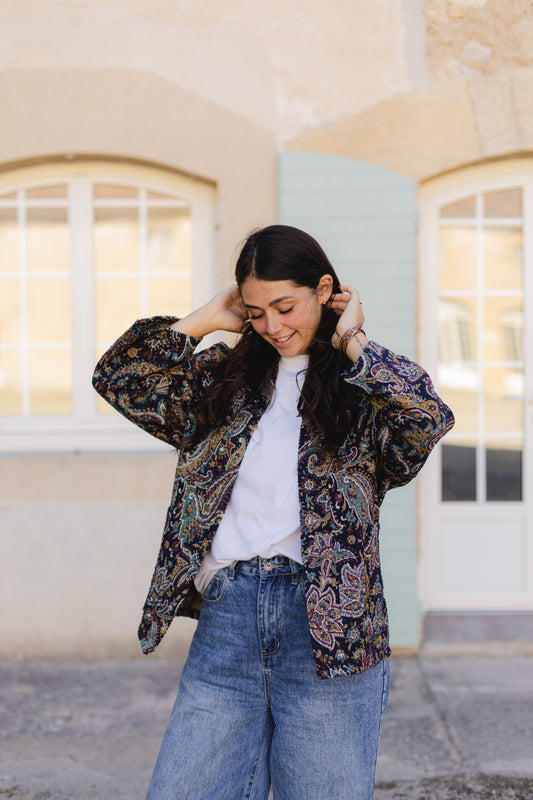 Veste Mina Marine